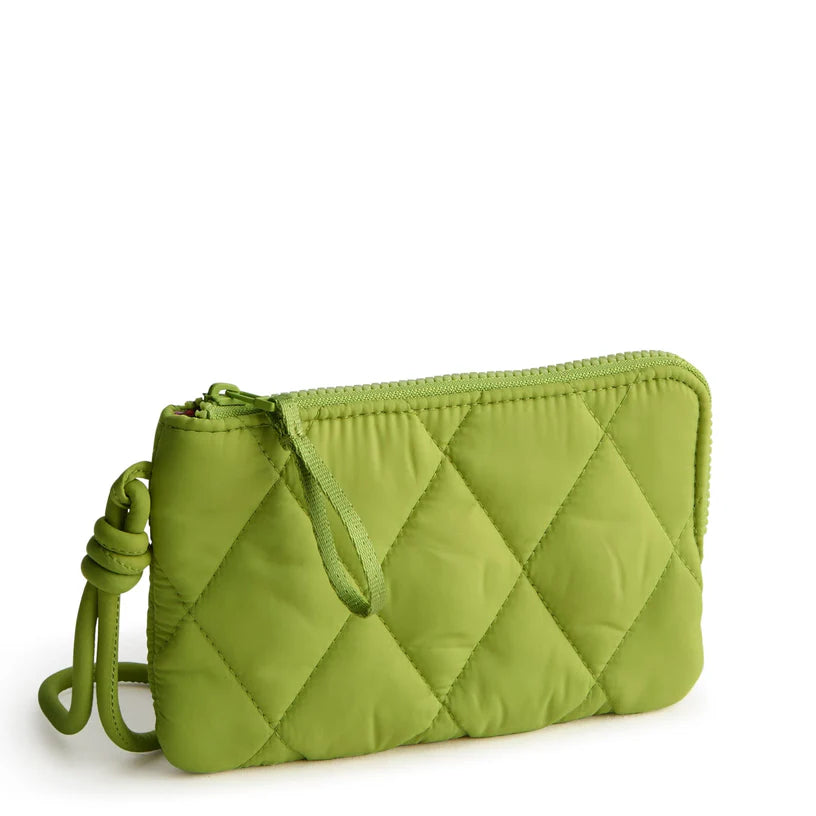 Vera Bradley Zip Wristlet, Spinach Green
